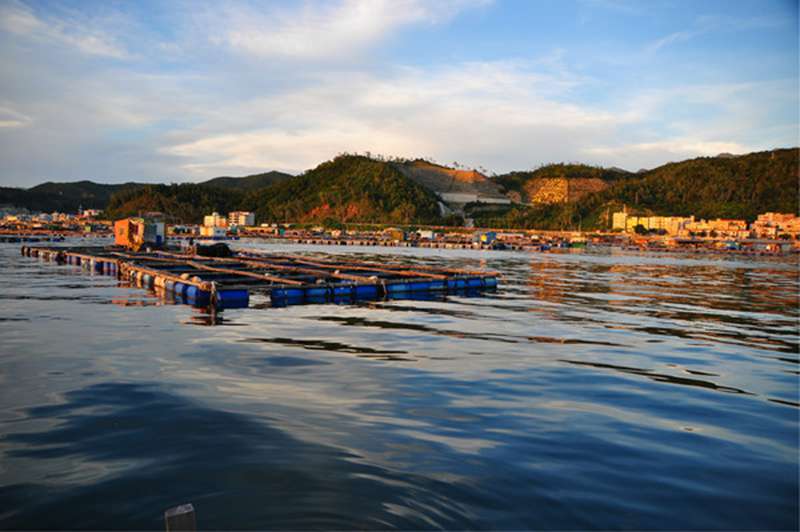 南澳海上渔村