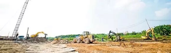 汕头2019重点项目:金砂西路西延工程多作业面同步施工